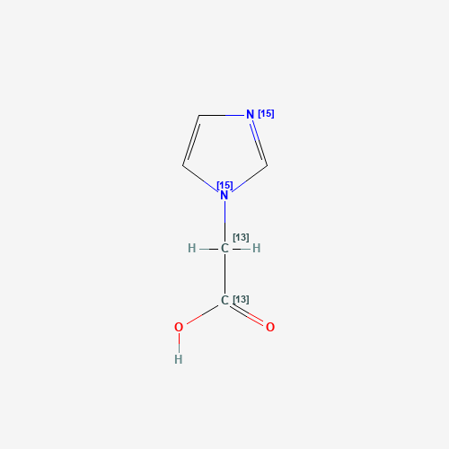 Imidazol-1-yl-acetic Acid-15N2,13C2 (CAS: 1184983-00-3) - Related Chemical Product