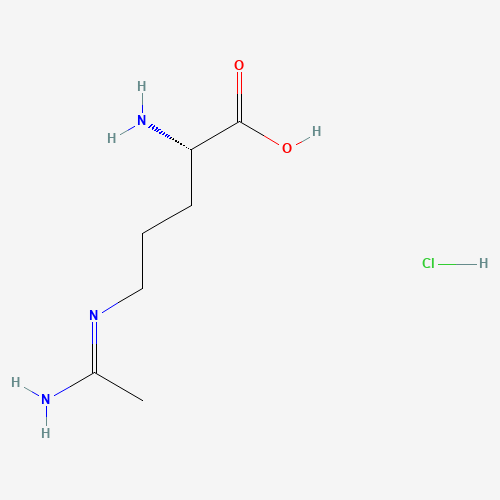 N5-(1-Iminoethyl) L-Ornithine Hydrochloride (CAS: 150403-88-6) - Related Chemical Product