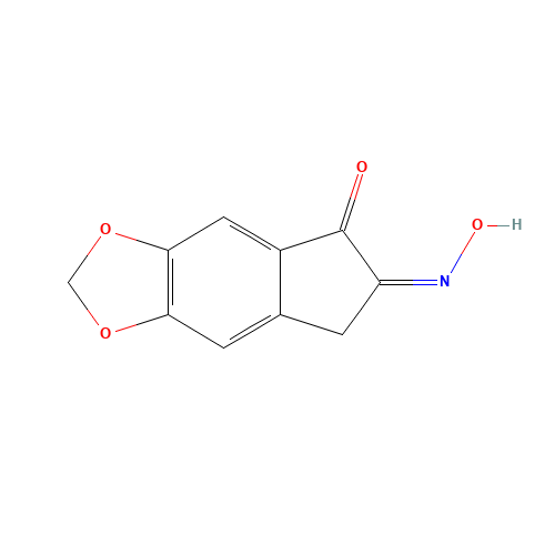 5H-Indeno[5,6-d]-1,3-dioxole-5,6(7H)-dione 6-Oxime (CAS: 38489-93-9) - Related Chemical Product