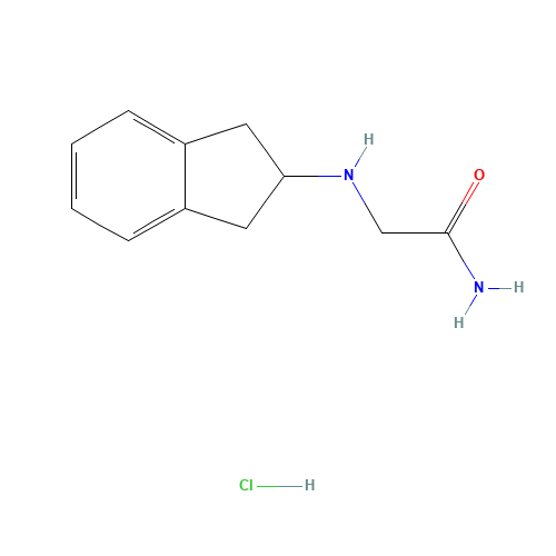 2-(Indenylamino)acetamide Hydrochloride Salt (CAS: 202914-18-9) - Related Chemical Product