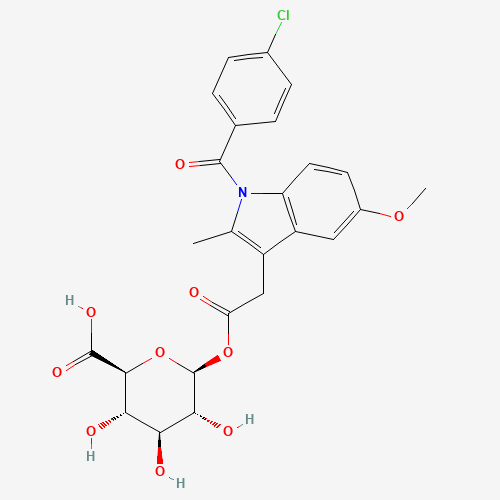 Indomethacin Acyl-b-D-glucuronide (CAS: 75523-11-4) - Related Chemical Product