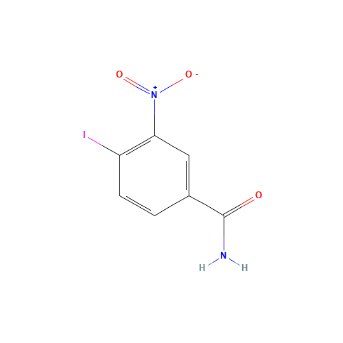 Iniparib (CAS: 160003-66-7) - Chemical Structure and Molecular Formula 