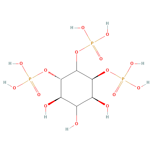myo-Inositol 1,2,3-Trisphosphate (CAS: 1311140-98-3) - Chemical Structure and Molecular Formula 
