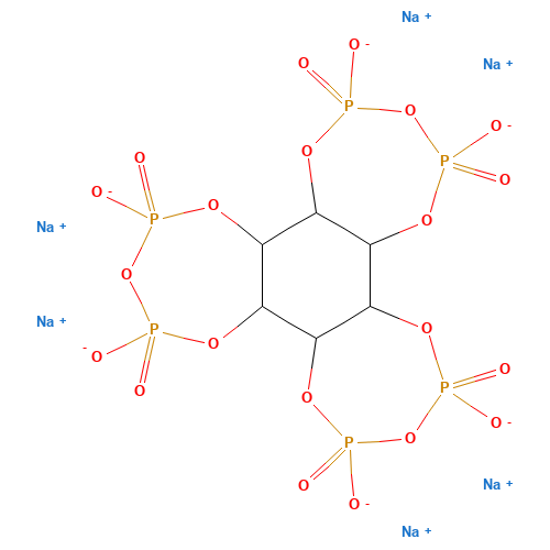 myo-Inositol Trispyrophosphate Hexasodium Salt (CAS: 23103-35-7) - Chemical Structure and Molecular Formula 