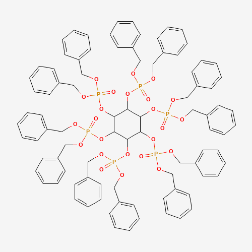 myo-Inositol 1,2,3,4,5,6-Hexakis[bis(phenylmethyl) Phosphate] (CAS: 1287268-40-9) - Related Chemical Product
