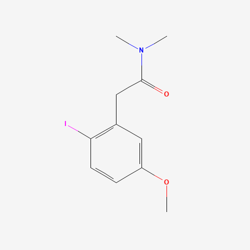 2-(2-Iodo-5-methoxy-phenyl)-N,N-dimethyl-acetamide (CAS: 99540-20-2) - Related Chemical Product