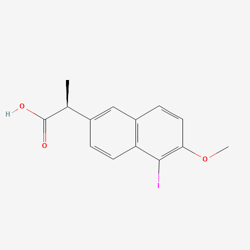 (S)-5-Iodo Naproxen (CAS: 116883-62-6) - Related Chemical Product