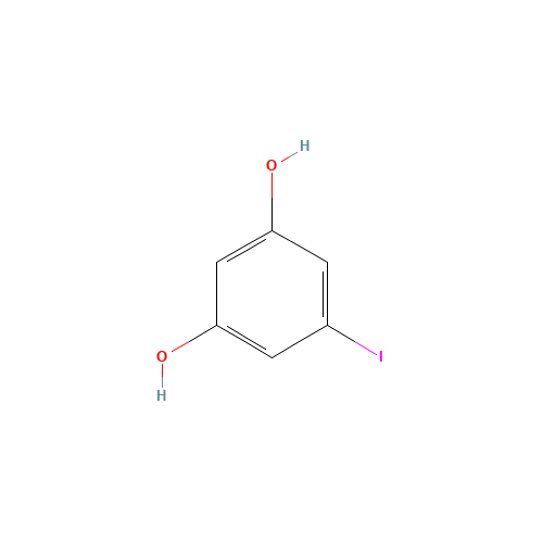 5-Iodoresorcinol (CAS: 64339-43-1) - Chemical Structure and Molecular Formula 