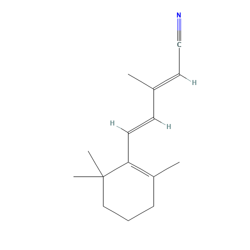 b-Ionylideneacetonitrile (CAS: 5299-98-9) - Related Chemical Product