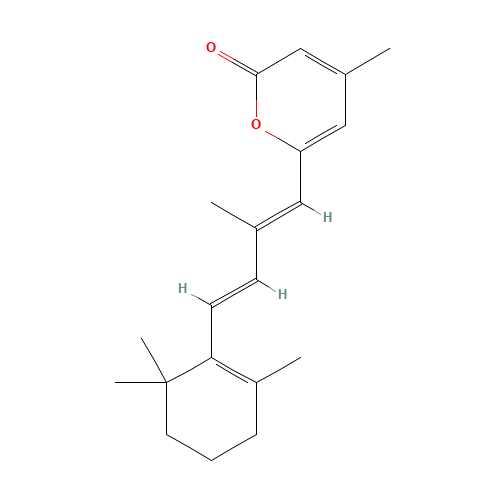 (E,E)-6-a-Ionylidene-4-methylpyran-2-one (CAS: 87424-83-7) - Related Chemical Product