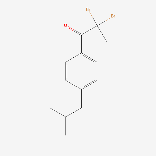 4'-Isobutyl-2,2-dibromopropiophenone (CAS: 104483-05-8) - Related Chemical Product