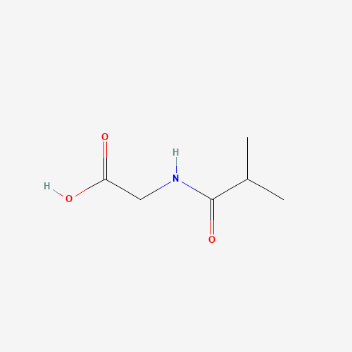 N-Isobutyrylglycine (CAS: 15926-18-8) - Chemical Structure and Molecular Formula 