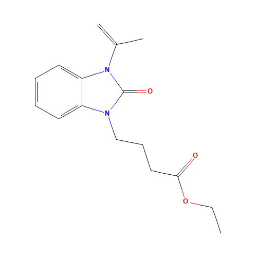 3-Isopropenyl-2-oxo- (CAS: 116199-87-2) - Chemical Structure and Molecular Formula 