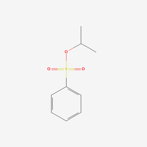 Isopropyl Benzenesulfonate (CAS: 6214-18-2) - Chemical Structure and Molecular Formula 