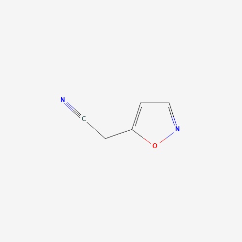5-Isoxazoleacetonitrile (CAS: 854137-77-2) - Chemical Structure and Molecular Formula 