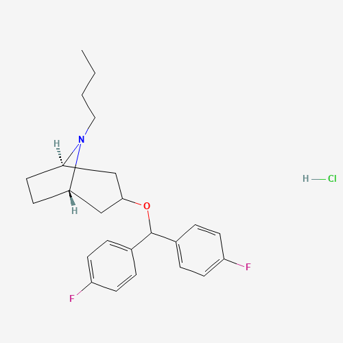 JHW 007 Hydrochloride (CAS: 202645-74-7) - Chemical Structure and Molecular Formula 