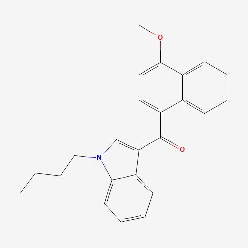 JWH-080 (CAS: 210179-44-5) - Chemical Structure and Molecular Formula 