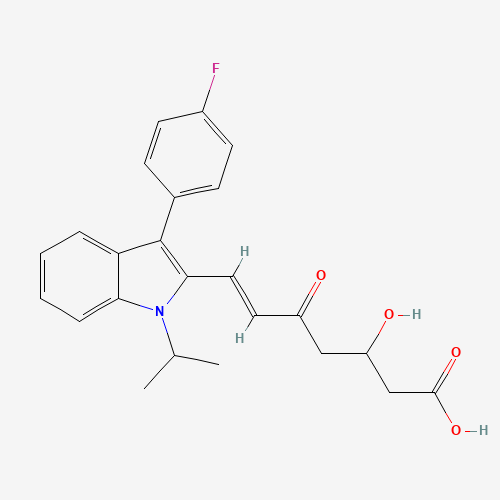 rac 5-Keto Fluvastatin (CAS: 1160169-39-0) - Related Chemical Product