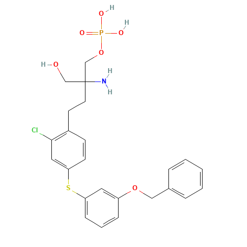 KRP-203 Monophosphate (CAS: 749262-82-6) - Chemical Structure and Molecular Formula 