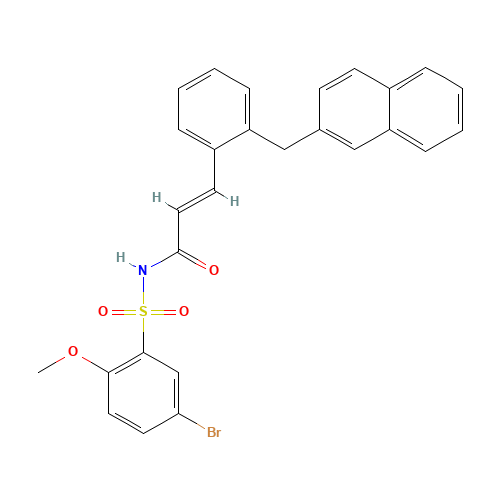 L-798106 (CAS: 244101-02-8) - Chemical Structure and Molecular Formula 