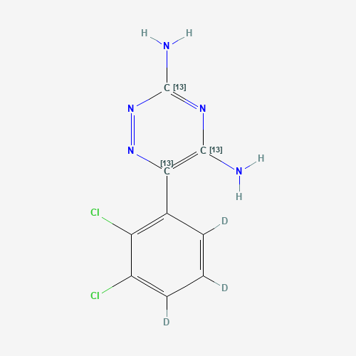 Lamotrigine-13C3,d3, Major (CAS: 1246815-13-3) - Related Chemical Product