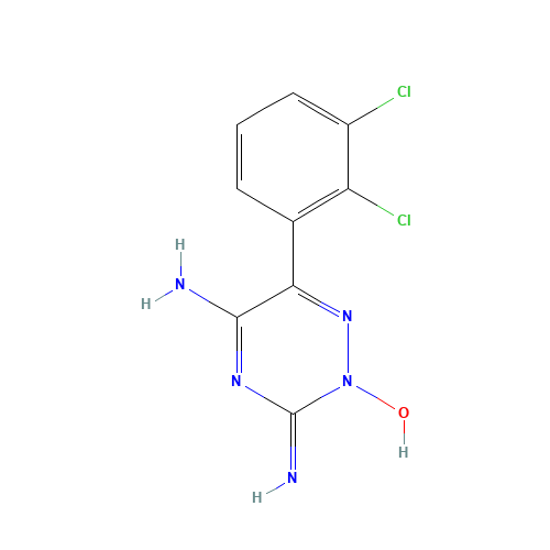 Lamotrigine N2-Oxide (CAS: 136565-76-9) - Chemical Structure and Molecular Formula 