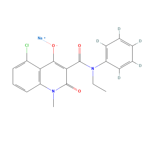 Laquinimod-d5 Sodium Salt (CAS: 1354744-14-1) - Related Chemical Product