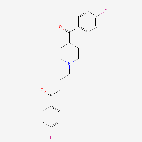 Lenperone (CAS: 24678-13-5) - Chemical Structure and Molecular Formula 
