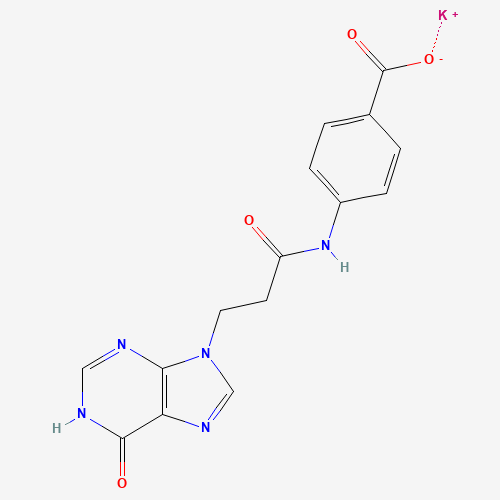 Leteprinim Potassium Salt (CAS: 192564-13-9) - Chemical Structure and Molecular Formula 
