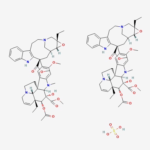Leurosine Sulfate (CAS: 54081-68-4) - Chemical Structure and Molecular Formula 
