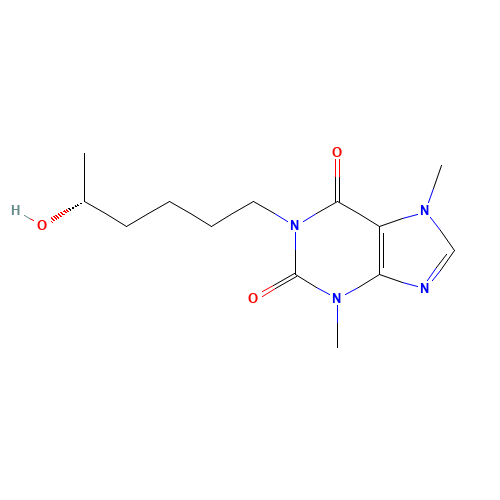 (R)-Lisofylline (CAS: 100324-81-0) - Chemical Structure and Molecular Formula 
