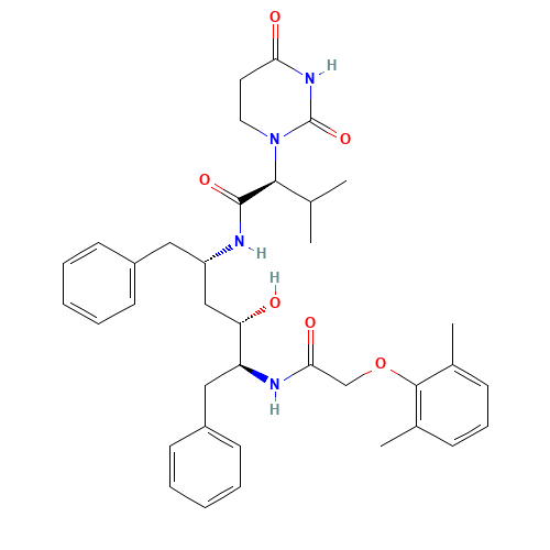 Lopinavir Metabolite M-1 (CAS: 192725-39-6) - Chemical Structure and Molecular Formula 