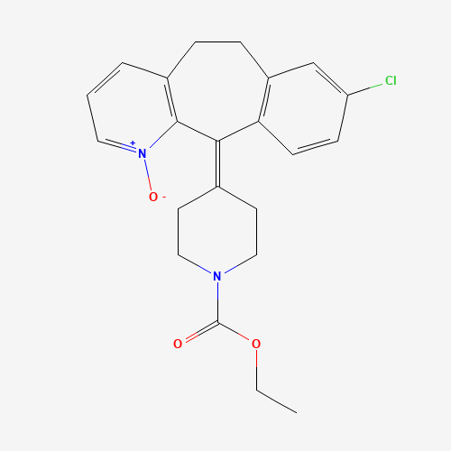 Loratadine N-Oxide (CAS: 165739-62-8) - Chemical Structure and Molecular Formula 