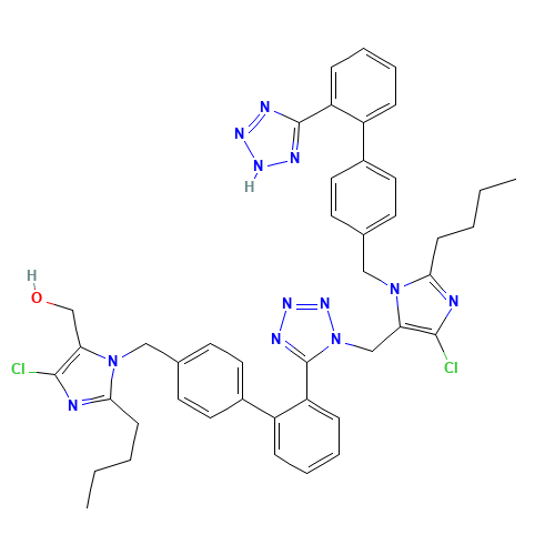 N1-Losartanyl-losartan (Losartan Impurity) (CAS: 230971-71-8) - Related Chemical Product
