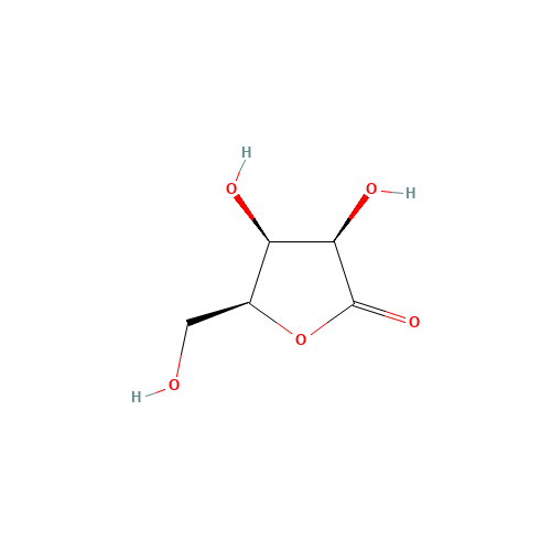 L-Lyxono-1,4-lactone (CAS: 104196-15-8) - Chemical Structure and Molecular Formula 