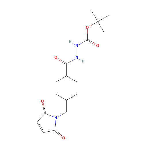 4-(Maleimidomethyl)cyclohexane-1-carbonyl-1-(tert-butyl)carbazate (CAS: 887406-71-5) - Related Chemical Product