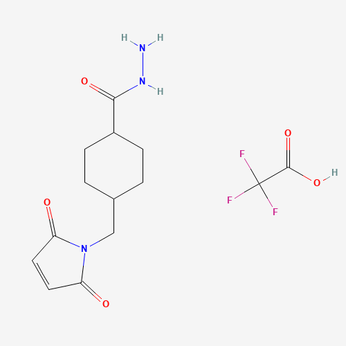 4-(Maleimidomethyl)cyclohexane-1-carboxyl-hydrazide, Trifluoroacetic Acid (CAS: 359436-59-2) - Related Chemical Product