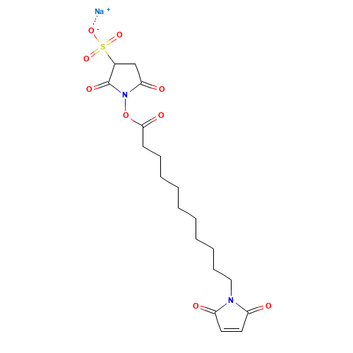 11-Maleimidoundecanoic Acid Sulfo-N-Succinimidyl Ester (CAS: 211236-68-9) - Related Chemical Product