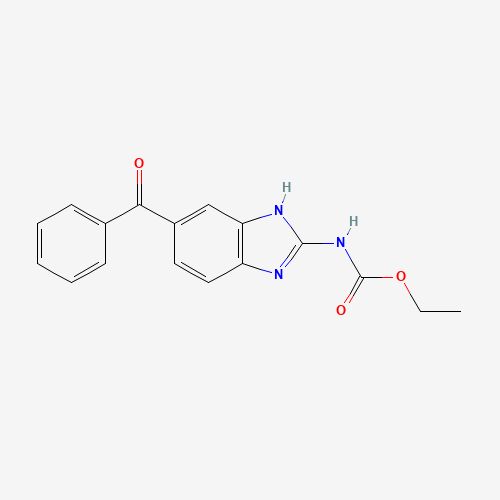 Mebendazole Ethyl Ester (CAS: 31430-19-0) - Chemical Structure and Molecular Formula 