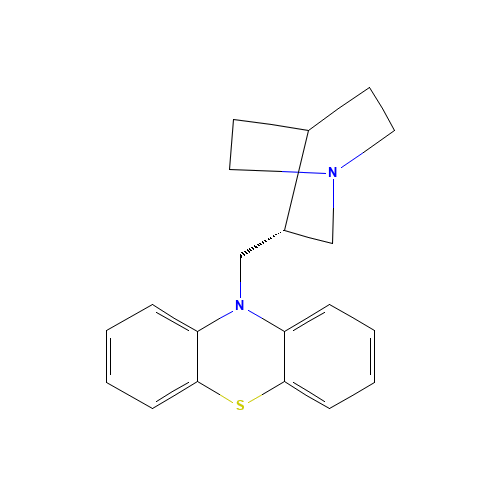 (R)-(+)-Mequitazine (CAS: 147780-50-5) - Chemical Structure and Molecular Formula 