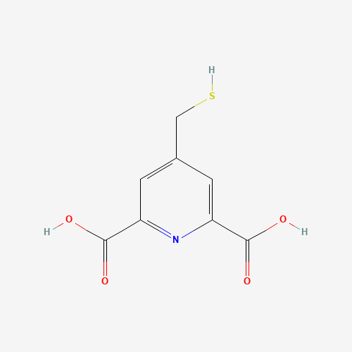 4-Mercaptomethyl Dipicolinic Acid (CAS: 1040401-18-0) - Chemical Structure and Molecular Formula 