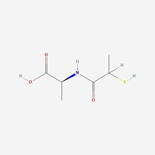 N-(2-Mercapto-1-oxopropyl)-L-alanine (CAS: 26843-61-8) - Related Chemical Product