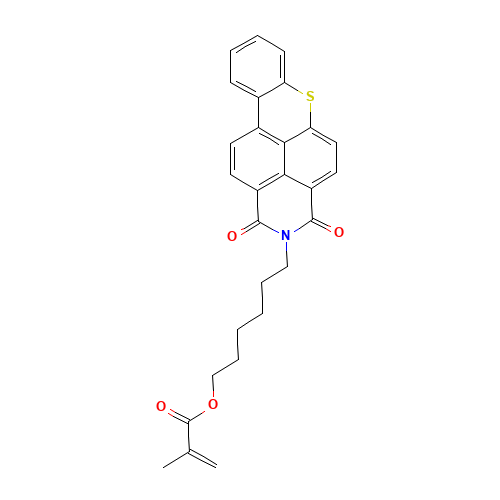 2-(6-Methacryloyloxyhexyl)thioxantheno[2,1,9-dej]isoquinoline-1,3-dione Monomer (CAS: 450387-14-1) - Related Chemical Product