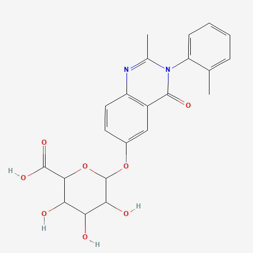 Methaqualone 6-O-b-D-Glucuronide (CAS: 67982-37-0) - Related Chemical Product