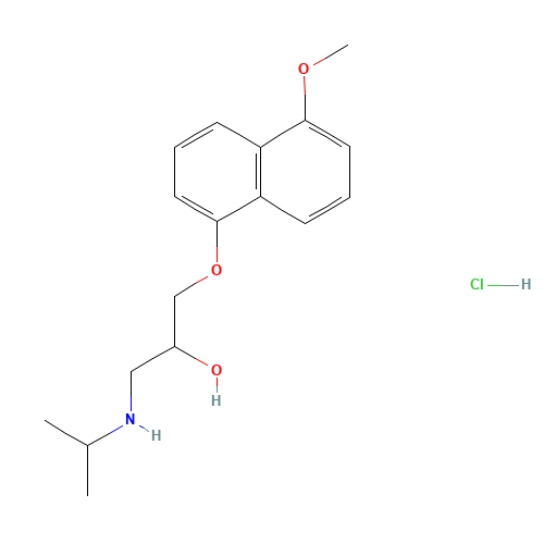 5-Methoxy Propranolol Hydrochloride (CAS: 14133-98-3) - Related Chemical Product