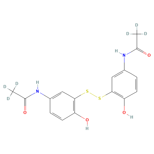 3'-Mercaptoacetaminophen-d6 Disulfide (CAS: 1330165-42-8) - Related Chemical Product