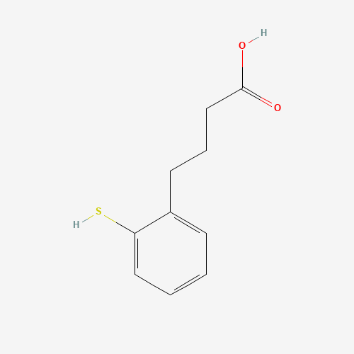 2-Mercaptophenylbutyric Acid (CAS: 359436-78-5) - Chemical Structure and Molecular Formula 