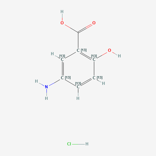 Mesalazine-13C6 Hydrochloride (CAS: 1261398-47-3) - Related Chemical Product