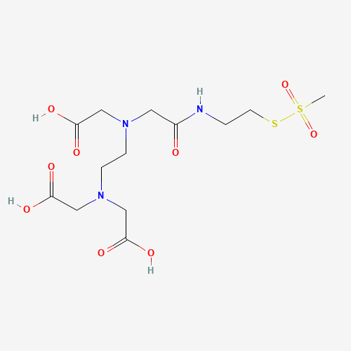 [S-Methanethiosulfonylcysteaminyl]ethylenediamine-N,N,N',N'-Tetraacetic Acid (CAS: 832733-28-5) - Chemical Structure and Molecular Formula 