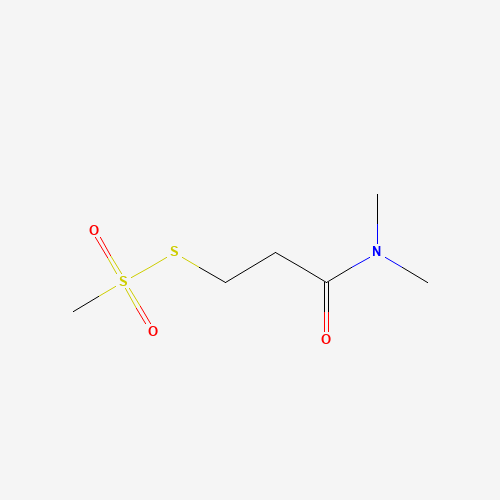 3-Methanethiosulfonyl-N,N-dimethylpropionamide (CAS: 359436-82-1) - Chemical Structure and Molecular Formula 